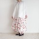 H+ HANNOH WESSEL ���å���ץ�她���Ρ��������� : SKIRT Print Jamila �ե��ץ��ȥХ롼�󥹥�����
