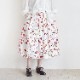 H+ HANNOH WESSEL ���å���ץ�她���Ρ��������� : SKIRT Print Jamila �ե��ץ��ȥХ롼�󥹥�����