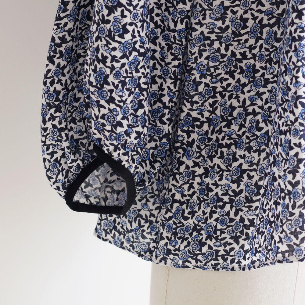 R&D.M.Co- ������ɥޥ󥺥ơ��顼  : OLD BLUE GATHER SMOCK ����å��֥饦��