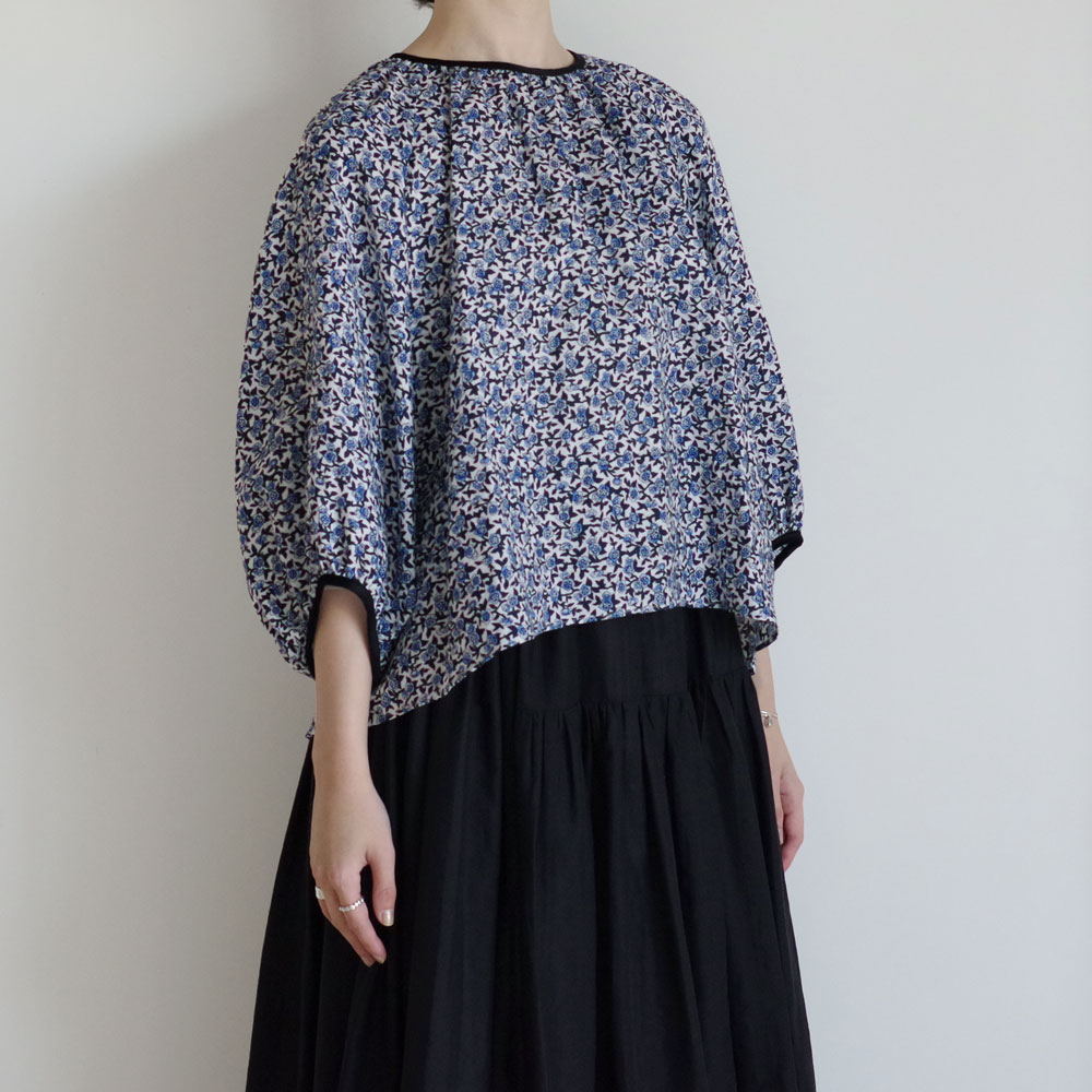 R&D.M.Co- ������ɥޥ󥺥ơ��顼  : OLD BLUE GATHER SMOCK ����å��֥饦��