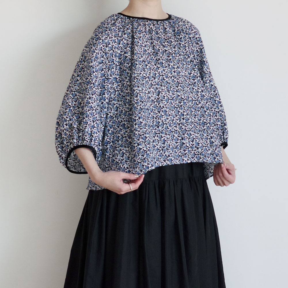 R&D.M.Co- ������ɥޥ󥺥ơ��顼  : OLD BLUE GATHER SMOCK ����å��֥饦��