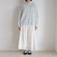 maku textiles �ޥ��ƥ��������륺 : PLEATED SHIRT_493 �饦��ɥ��顼�����