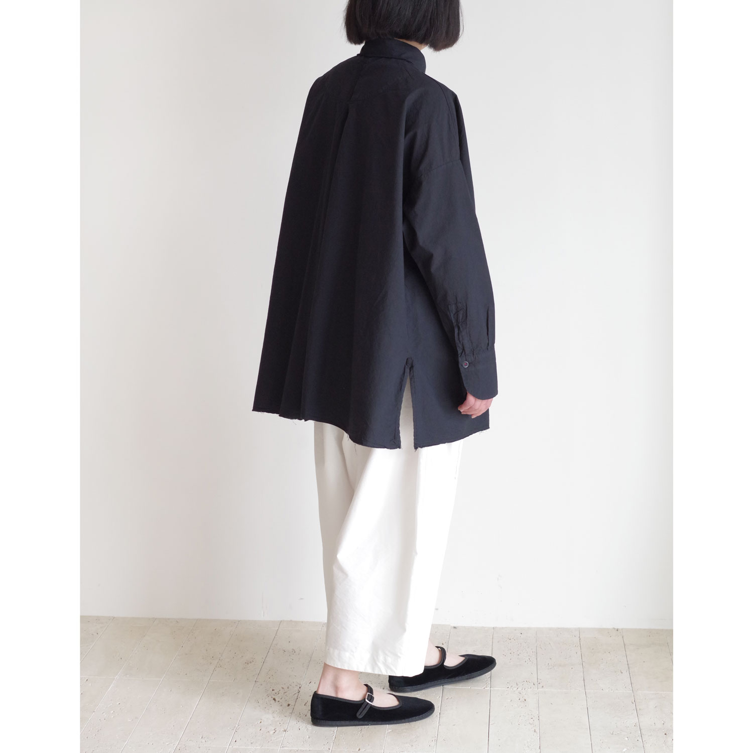 H+ HANNOH WESSEL ���å���ץ�她���Ρ��������� : SHIRT Carletta(Notte) �ե饤�ե���ȥ磻�ɥ����