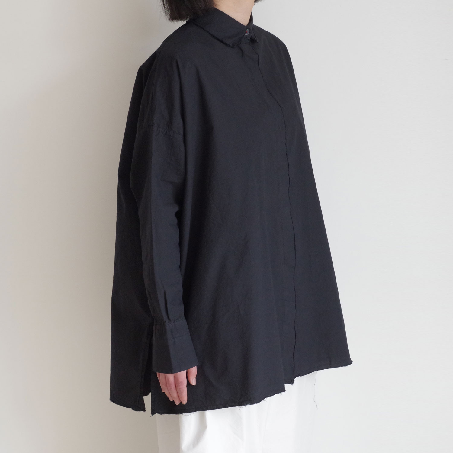H+ HANNOH WESSEL ���å���ץ�她���Ρ��������� : SHIRT Carletta(Notte) �ե饤�ե���ȥ磻�ɥ����