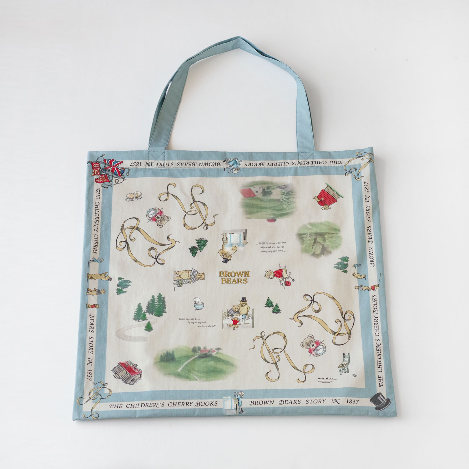 R&D.M.Co- ������ɥޥ󥺥ơ��顼 : BROWN BEARS PANEL TOTE �ѥͥ�ȡ���