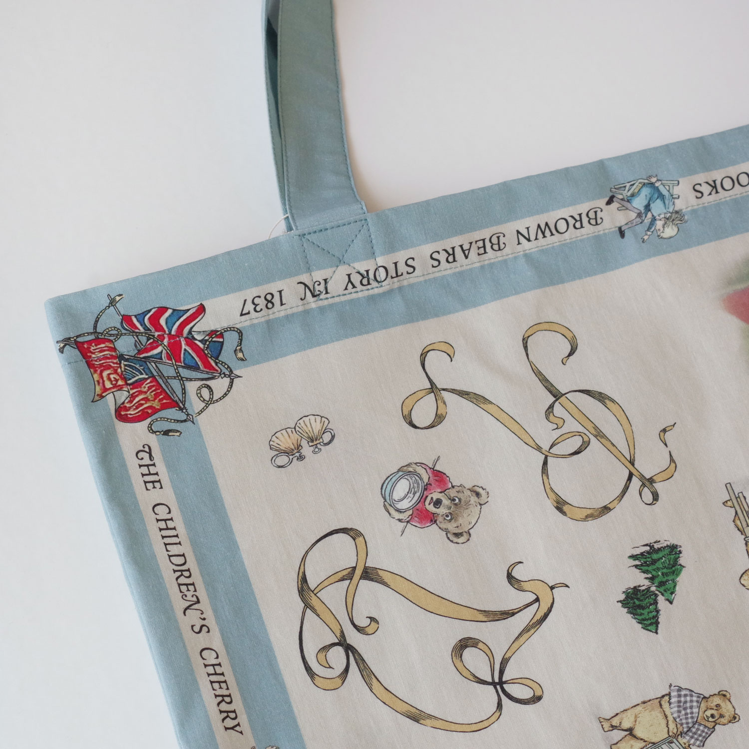 R&D.M.Co- ������ɥޥ󥺥ơ��顼 : BROWN BEARS PANEL TOTE �ѥͥ�ȡ���