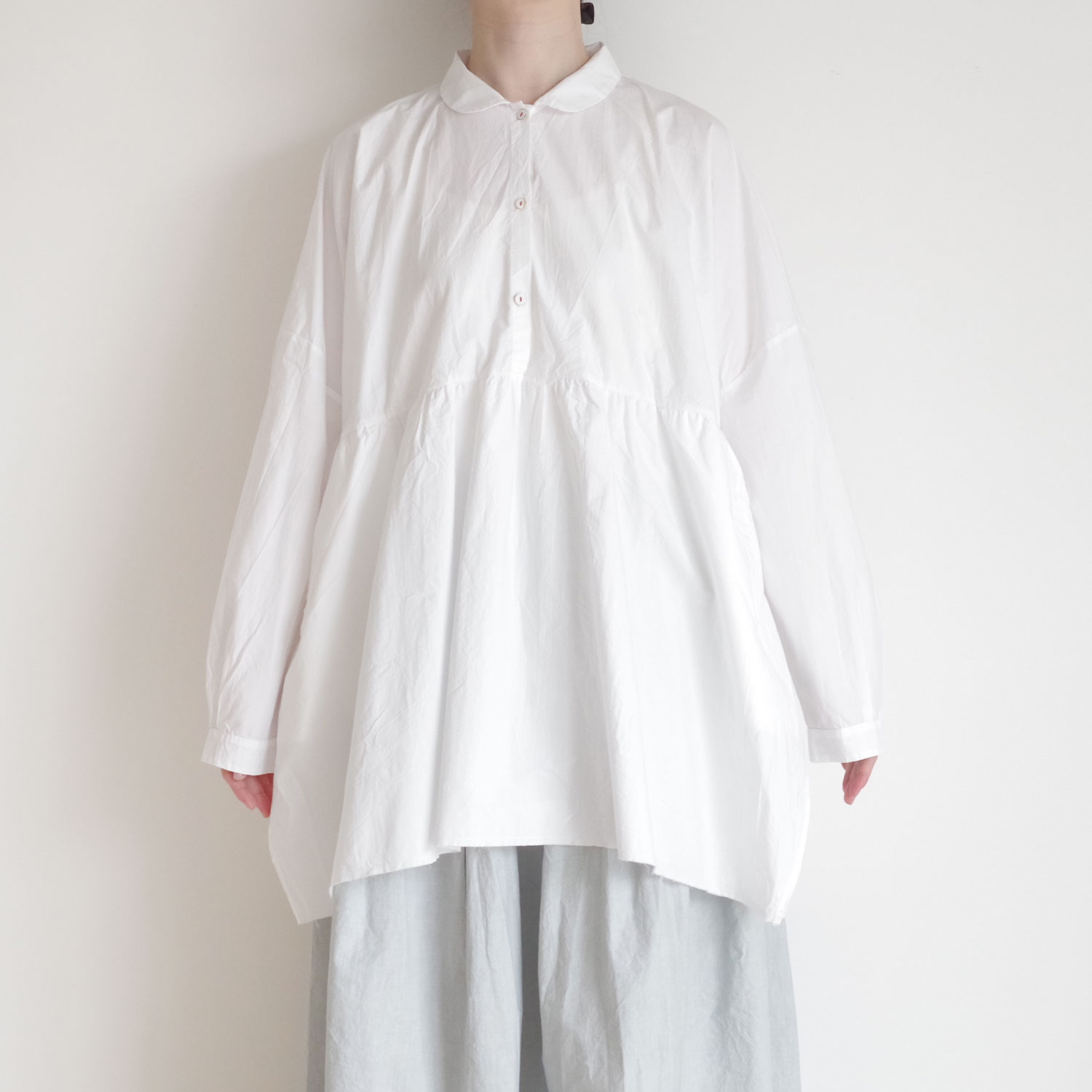 H+ HANNOH WESSEL ���å���ץ�她���Ρ��������� : Shirt Salmoa �饦��ɥ��顼�ץ륪���С��֥饦��