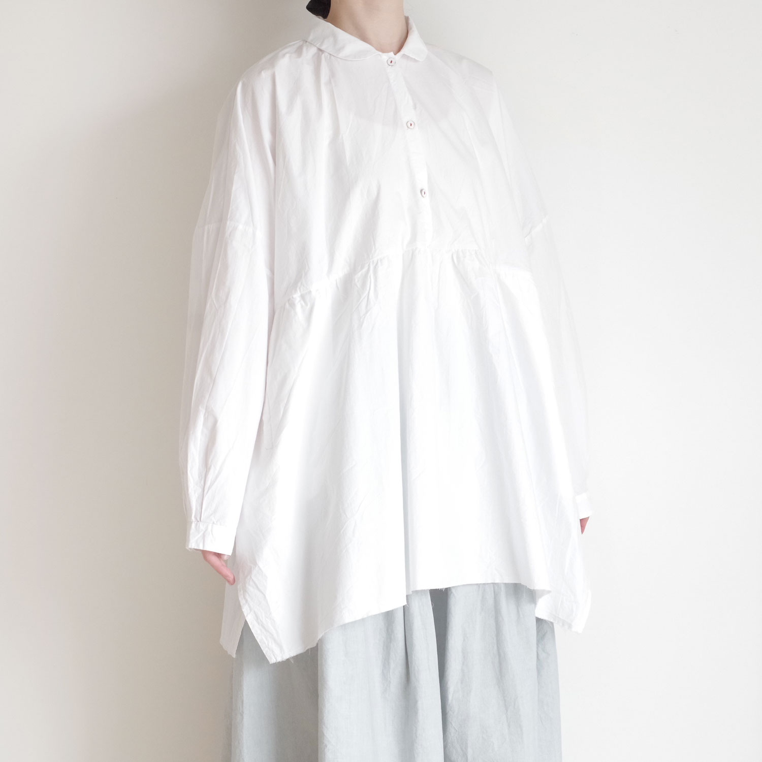 H+ HANNOH WESSEL ���å���ץ�她���Ρ��������� : Shirt Salmoa �饦��ɥ��顼�ץ륪���С��֥饦��