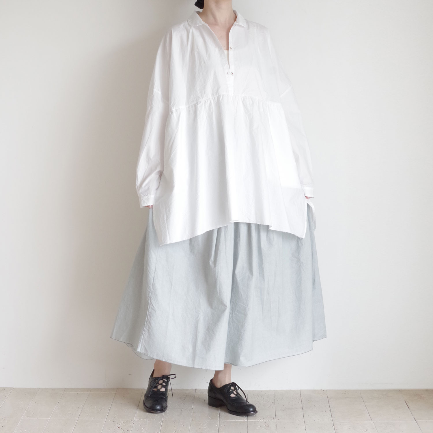 H+ HANNOH WESSEL ���å���ץ�她���Ρ��������� : Shirt Salmoa �饦��ɥ��顼�ץ륪���С��֥饦��