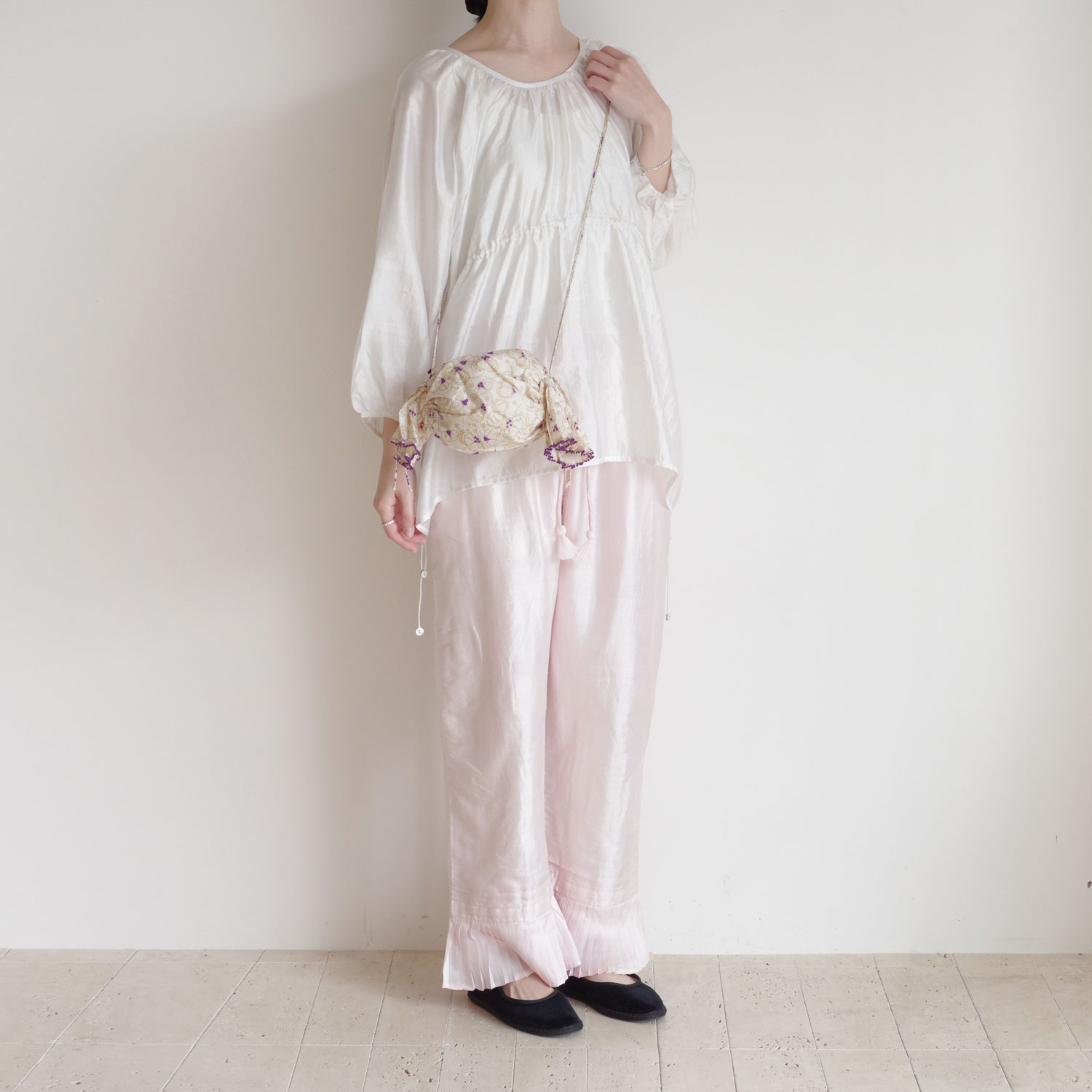 BUNON �֥Υ� : Hem Tuck Pants �إॿ�å��ѥ��