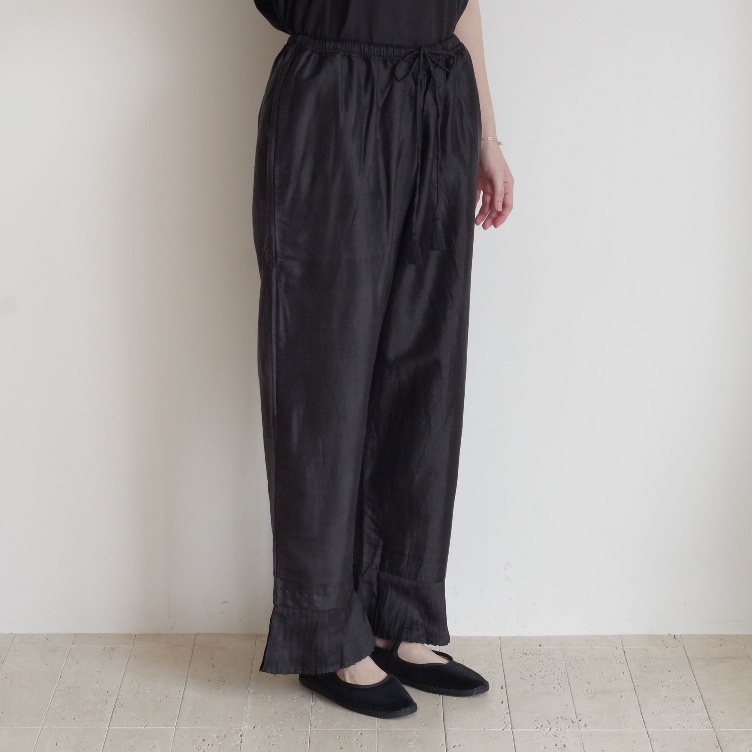 BUNON �֥Υ� : Hem Tuck Pants �إॿ�å��ѥ��