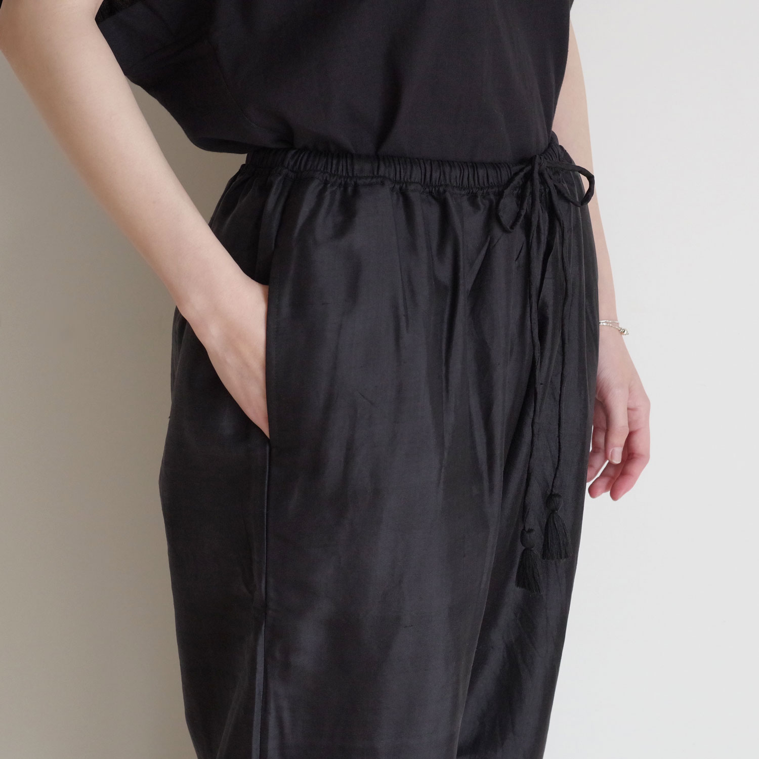 BUNON �֥Υ� : Hem Tuck Pants �إॿ�å��ѥ��