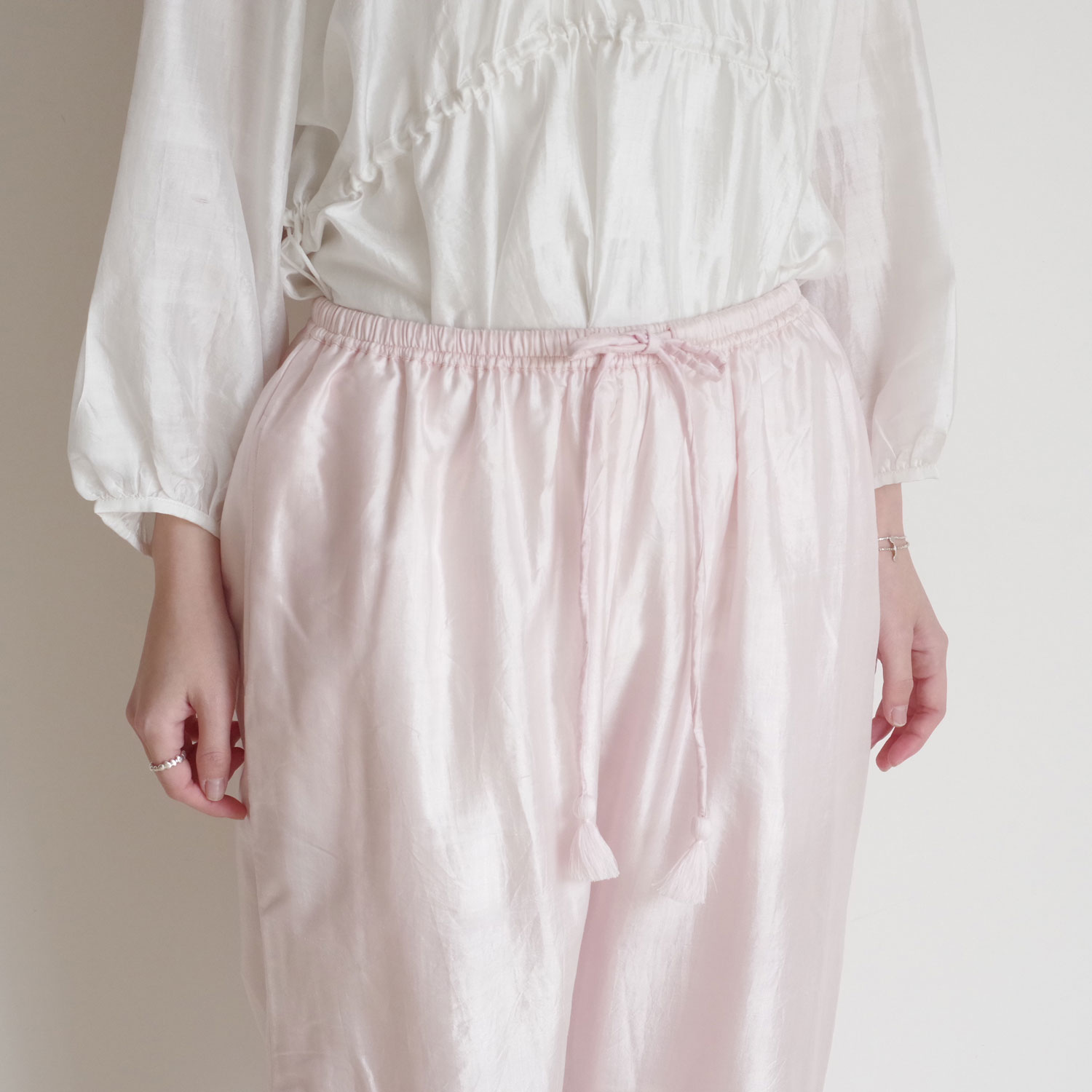 BUNON �֥Υ� : Hem Tuck Pants �إॿ�å��ѥ��