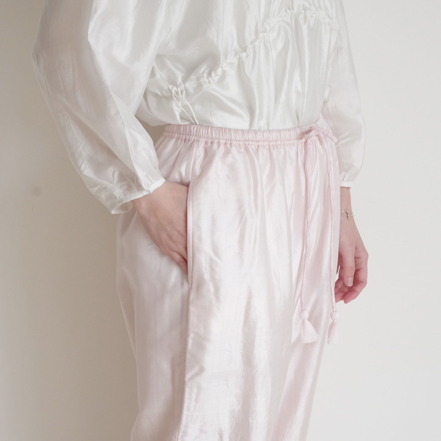 BUNON �֥Υ� : Hem Tuck Pants �إॿ�å��ѥ��