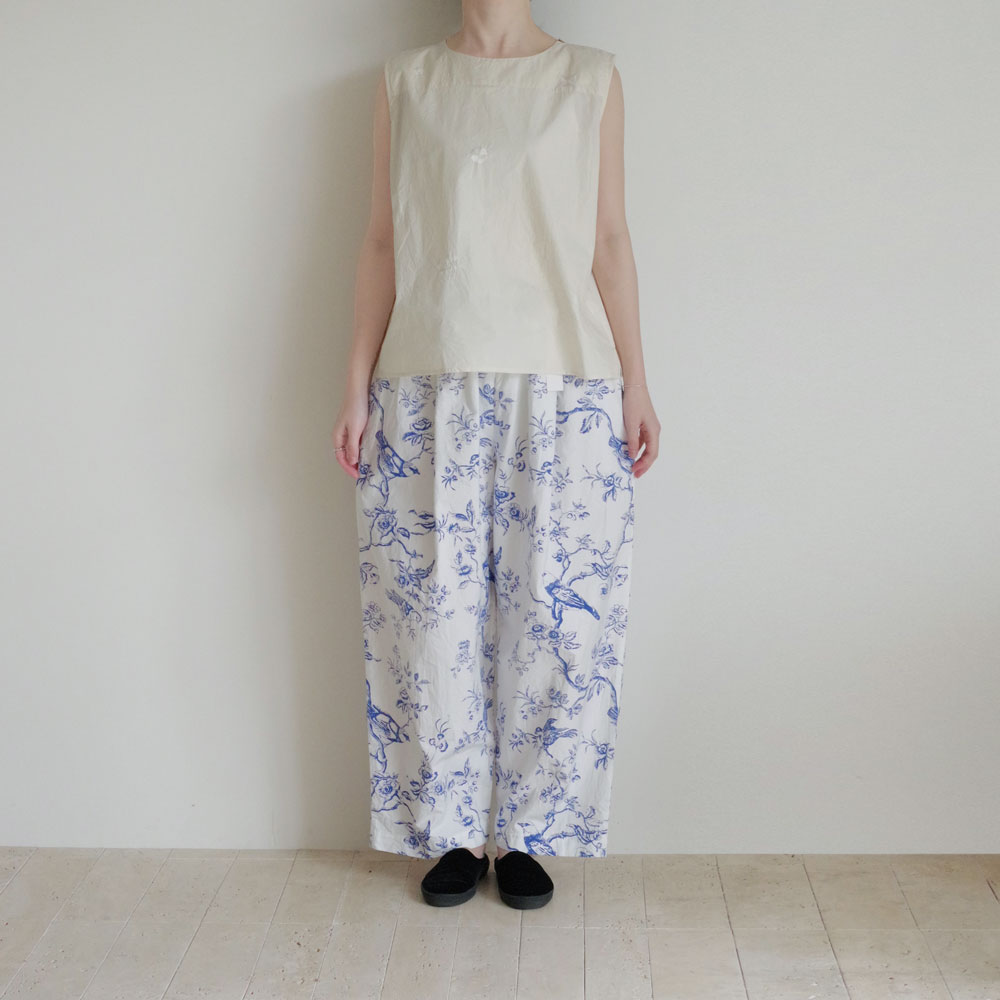 AODRESS �����ɥ쥹 : big tuck pants �֥��å��ץ��ȥӥå����å��ѥ��