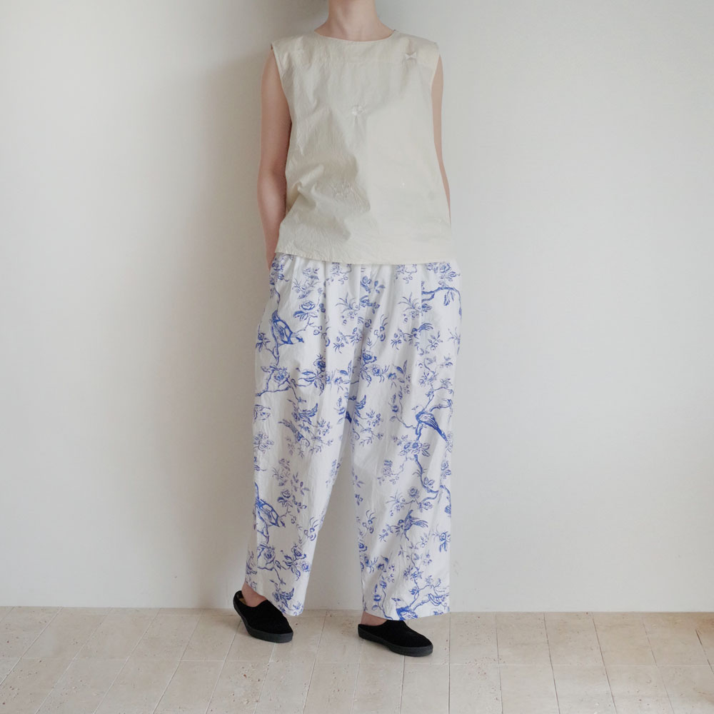 AODRESS �����ɥ쥹 : big tuck pants �֥��å��ץ��ȥӥå����å��ѥ��