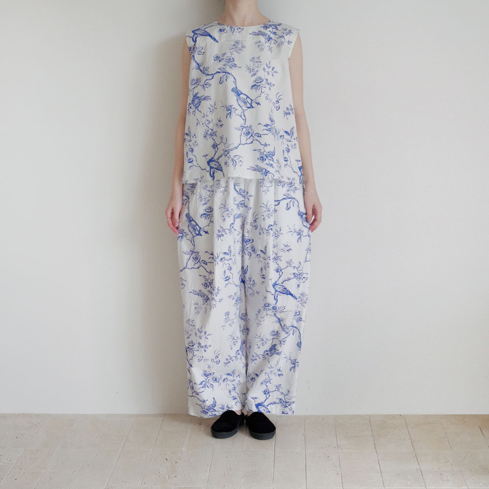 AODRESS �����ɥ쥹 : big tuck pants �֥��å��ץ��ȥӥå����å��ѥ��