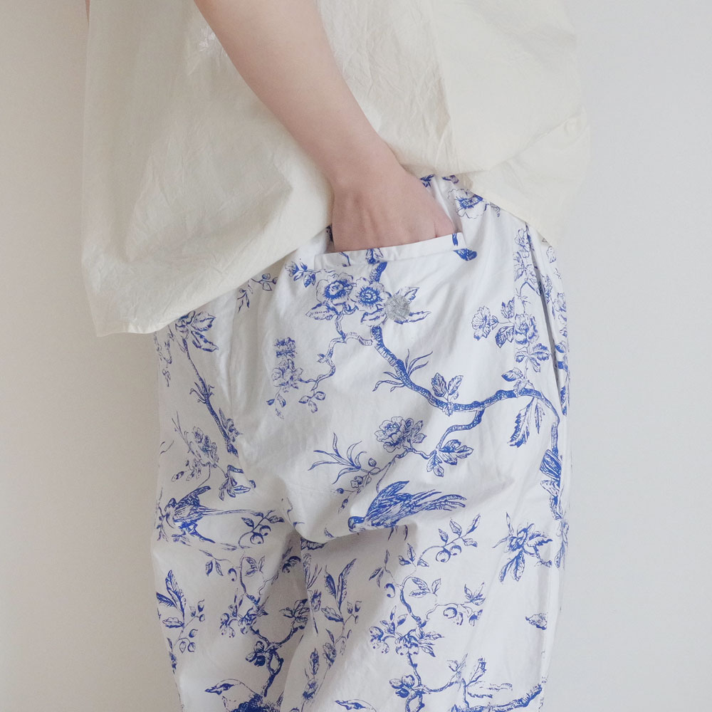AODRESS �����ɥ쥹 : big tuck pants �֥��å��ץ��ȥӥå����å��ѥ��