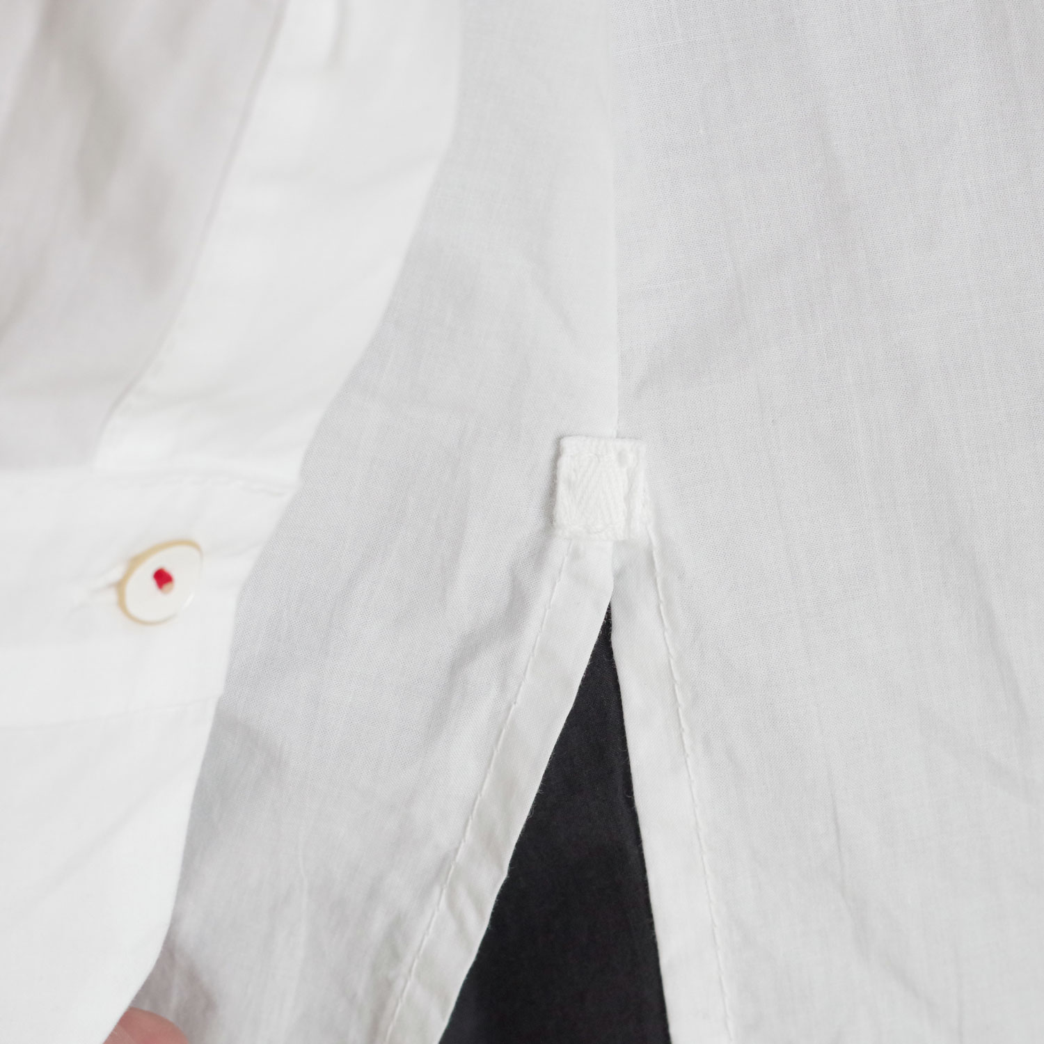 H+ HANNOH WESSEL ���å���ץ�她���Ρ��������� : SHIRT Carletta(White) �ե饤�ե���ȥ磻�ɥ����