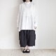 H+ HANNOH WESSEL ���å���ץ�她���Ρ��������� : SHIRT Carletta(White) �ե饤�ե���ȥ磻�ɥ����