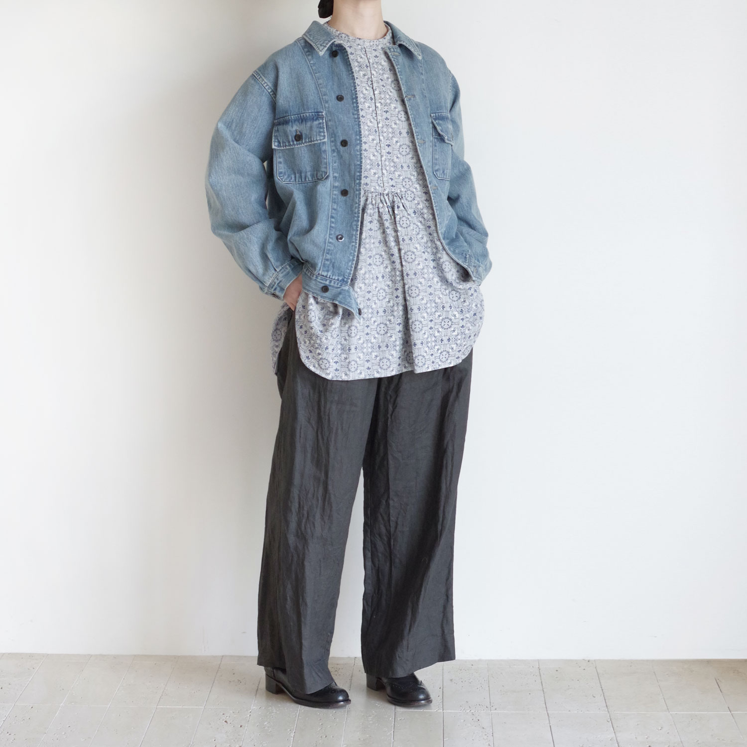 OUTIL ���ƥ��� : VESTE CAEN �ǥ˥ॸ�㥱�å�