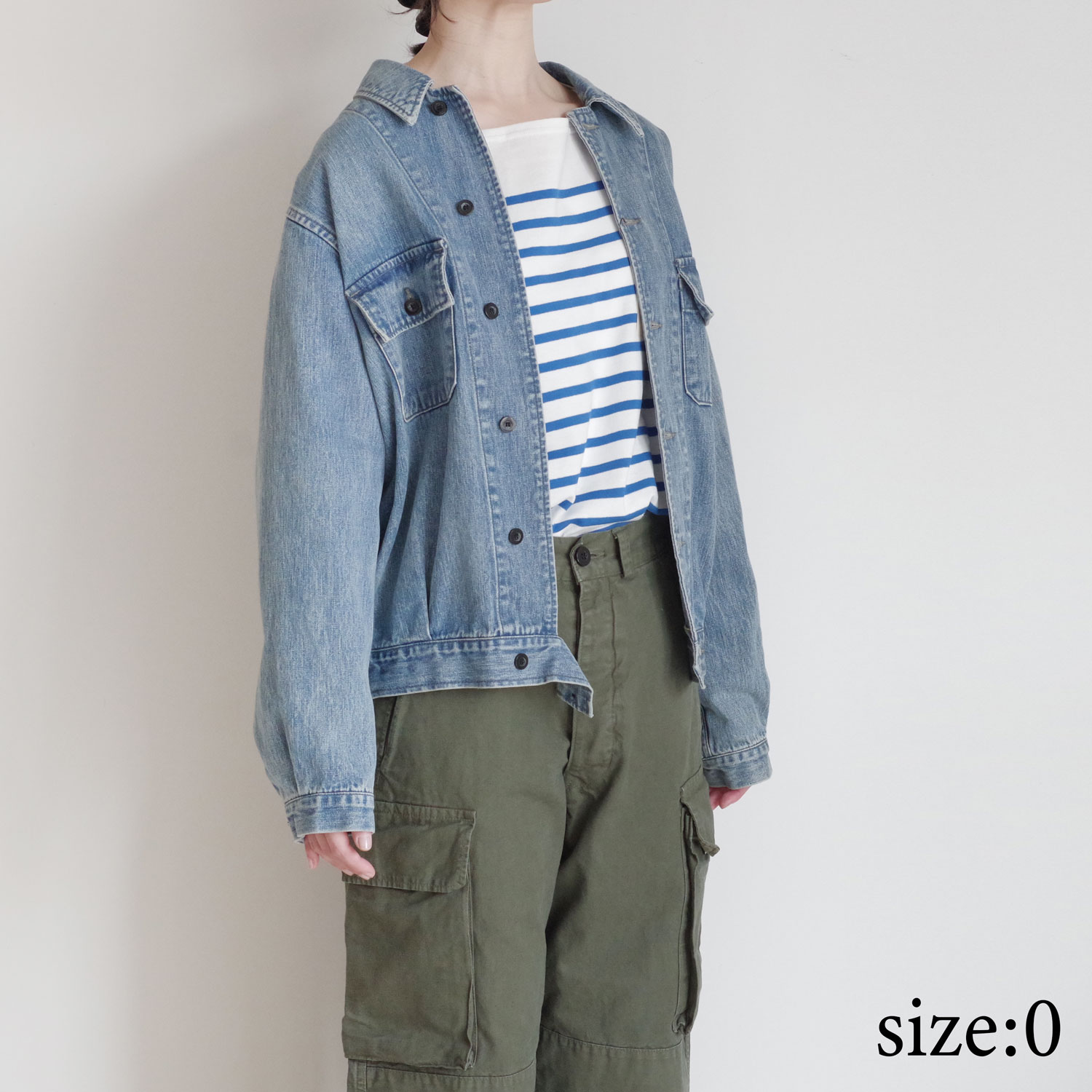 OUTIL ���ƥ��� : VESTE CAEN �ǥ˥ॸ�㥱�å�
