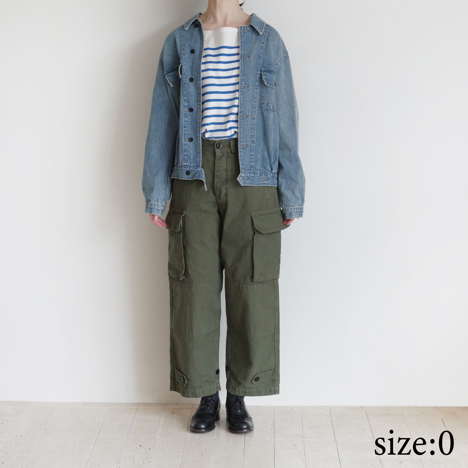 OUTIL ���ƥ��� : VESTE CAEN �ǥ˥ॸ�㥱�å�