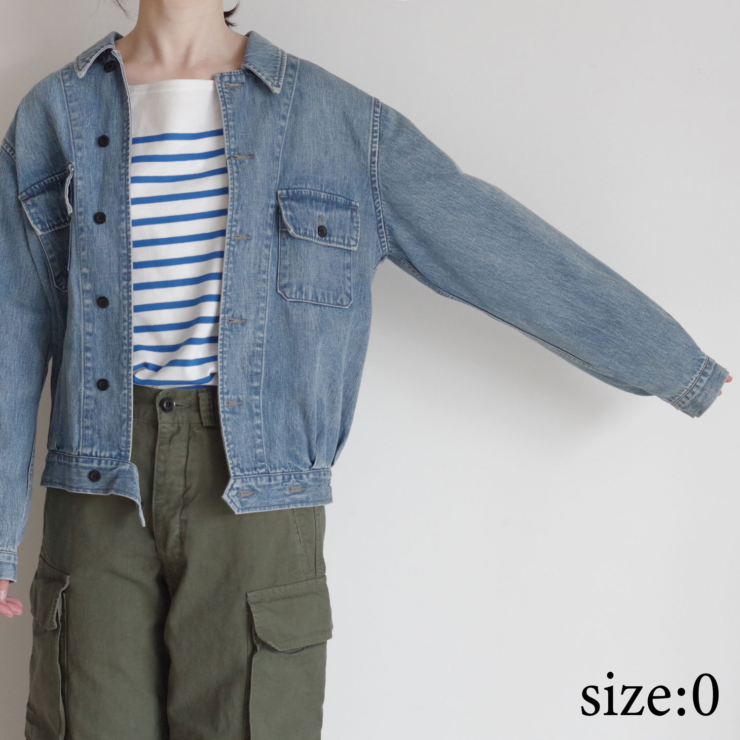 OUTIL ���ƥ��� : VESTE CAEN �ǥ˥ॸ�㥱�å�