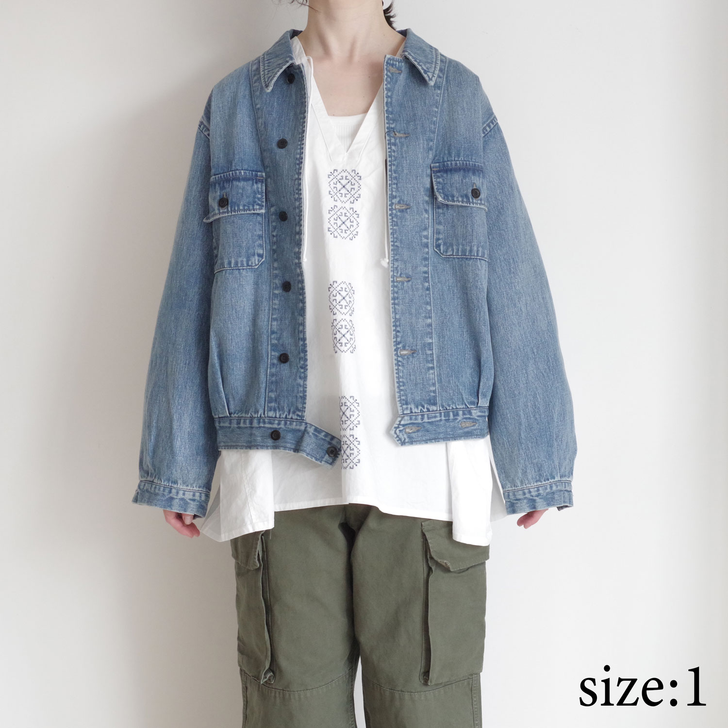 OUTIL ���ƥ��� : VESTE CAEN �ǥ˥ॸ�㥱�å�