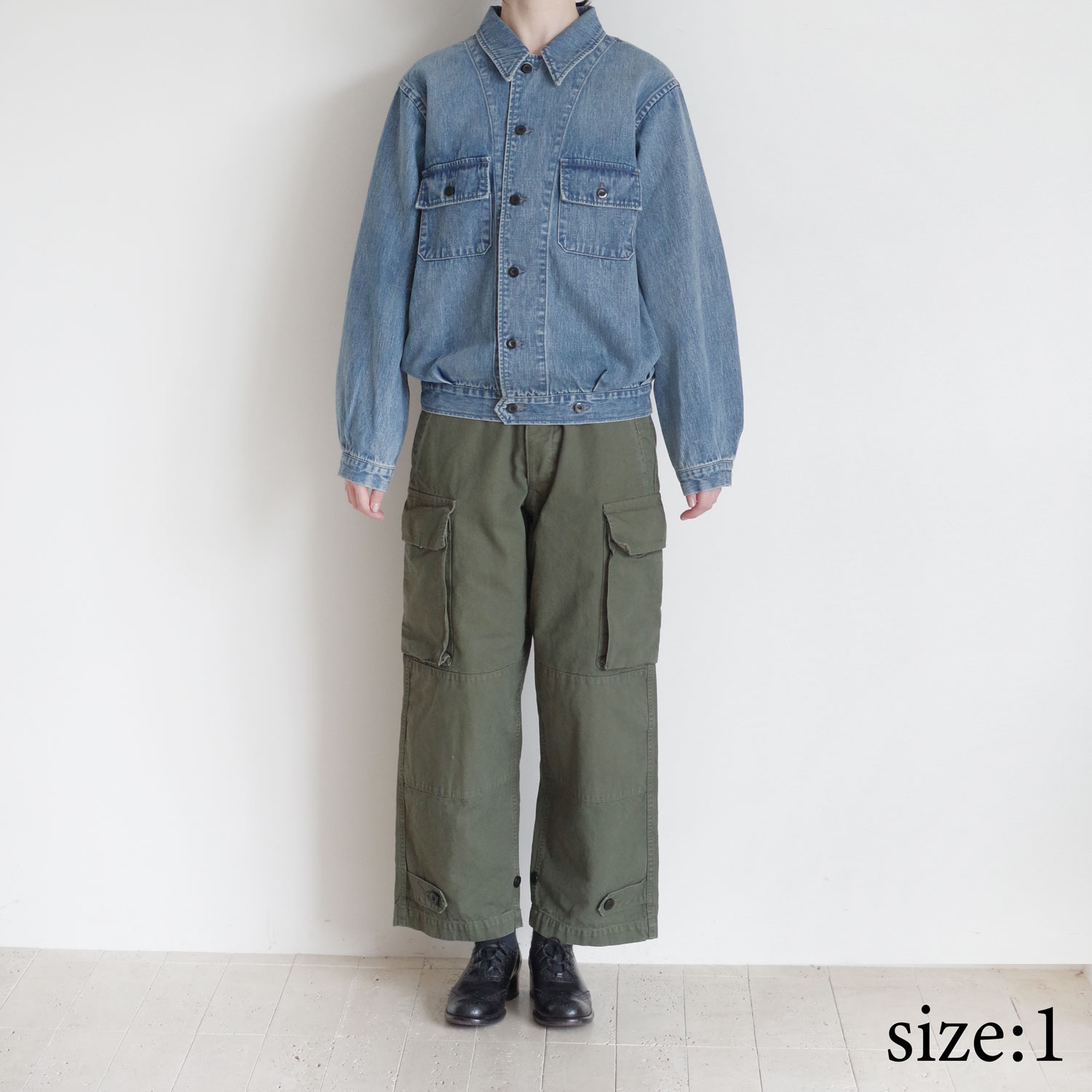OUTIL ���ƥ��� : VESTE CAEN �ǥ˥ॸ�㥱�å�