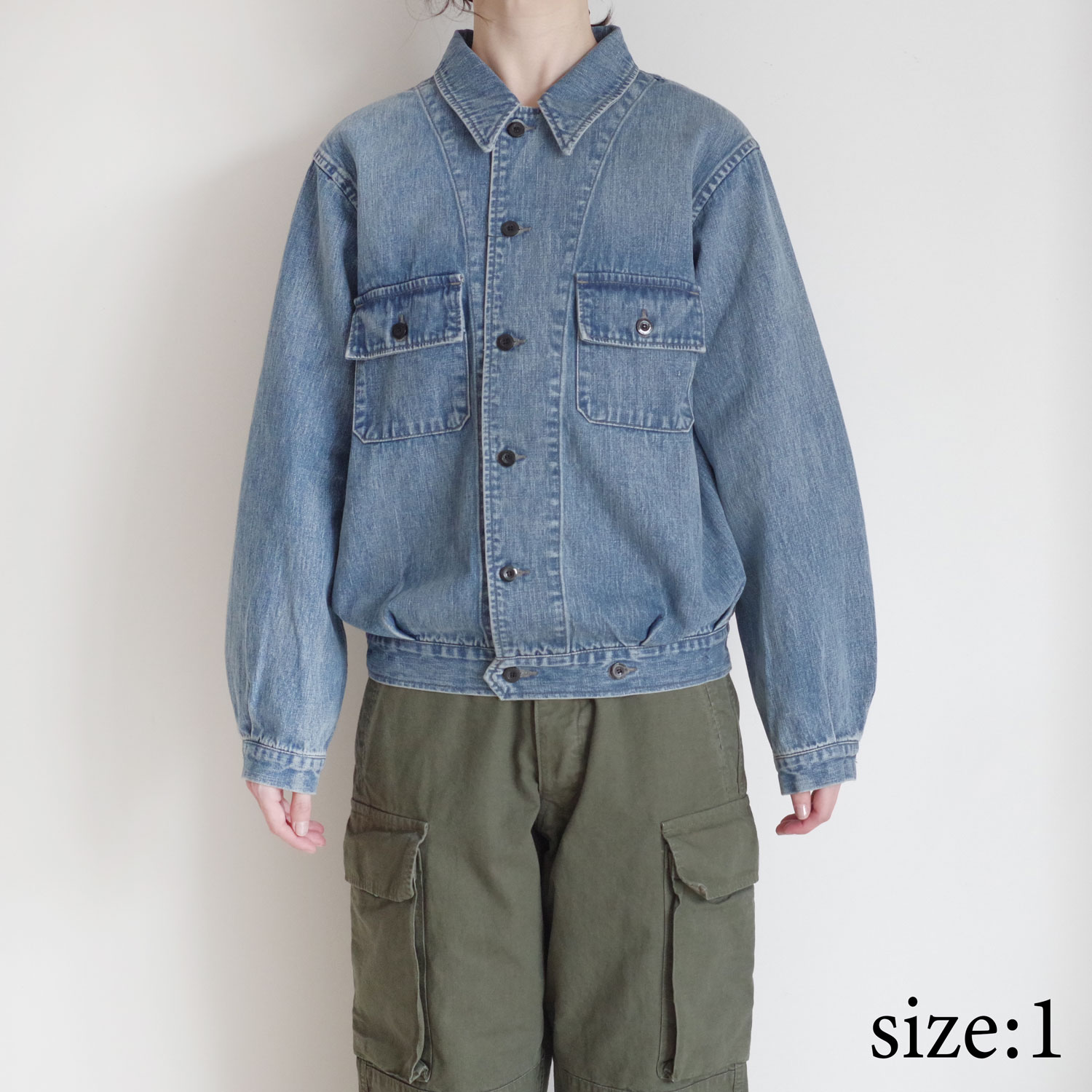 OUTIL ���ƥ��� : VESTE CAEN �ǥ˥ॸ�㥱�å�