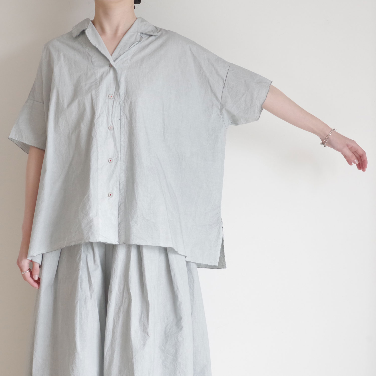 H+ HANNOH WESSEL ���å���ץ�她���Ρ��������� : Shirt Serenity �����ץ󥫥顼�����