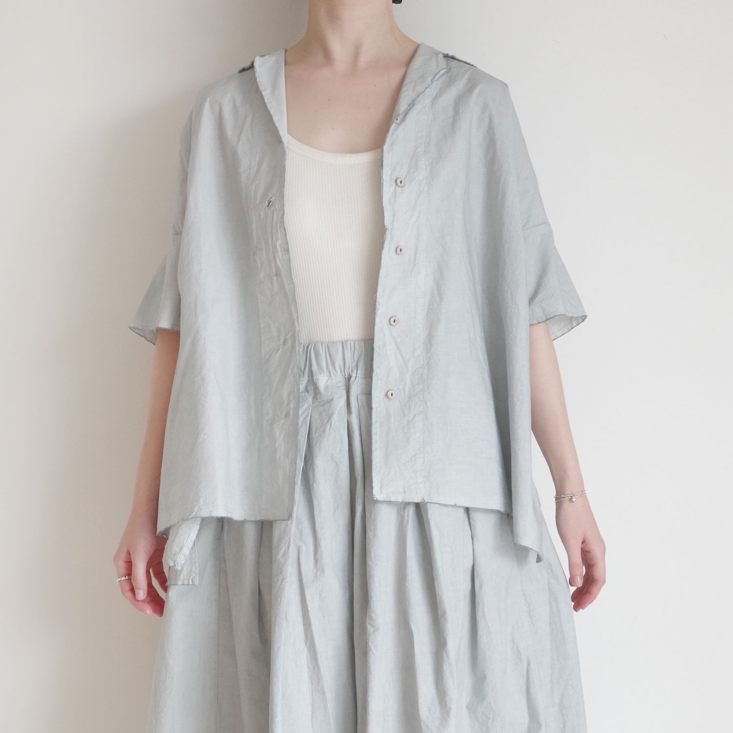 H+ HANNOH WESSEL ���å���ץ�她���Ρ��������� : Shirt Serenity �����ץ󥫥顼�����