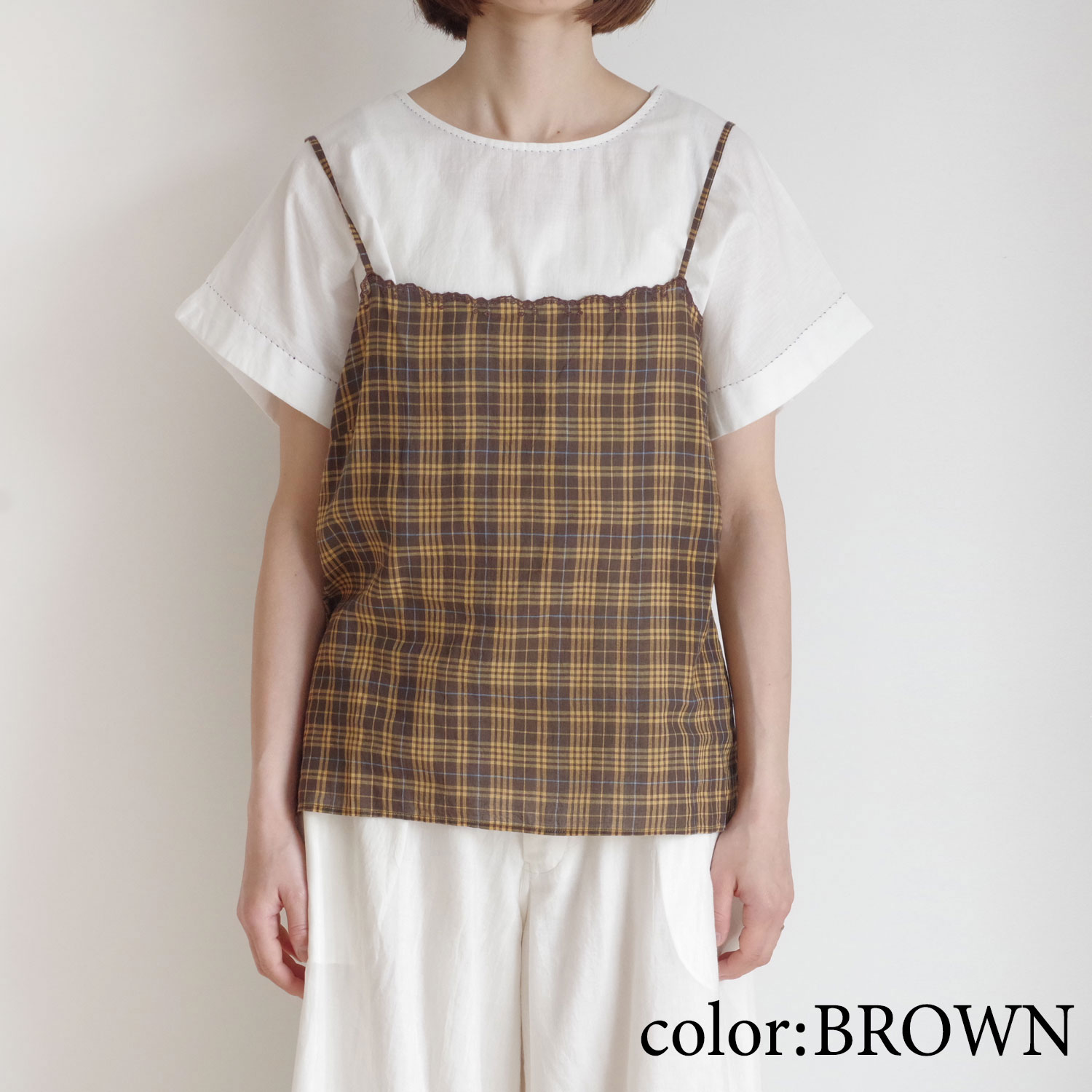 maku textiles �ޥ��ƥ��������륺 : CAMISOLE ����ߥ�����