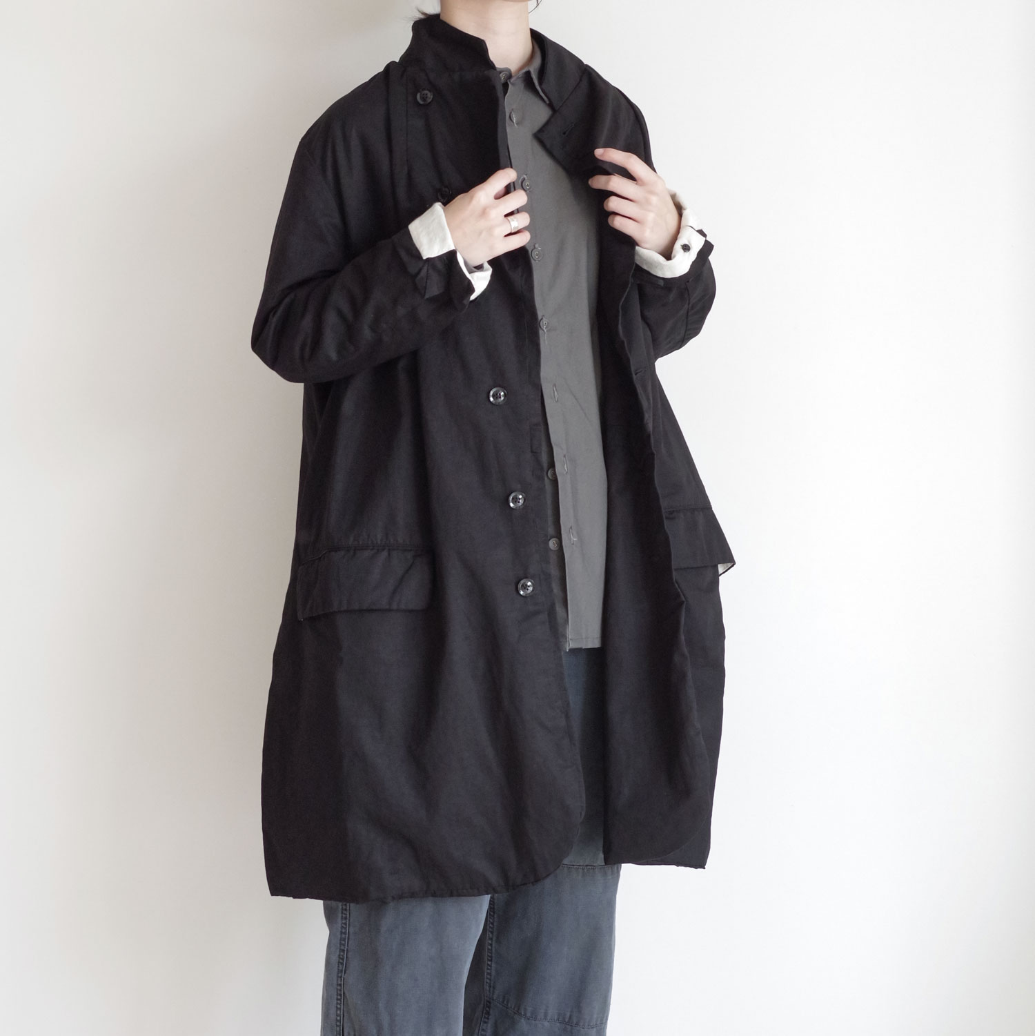 GARMENT REPRODUCTION OF WORKERS��NEW VINCENT COAT �����󥻥�ȥ����� BLACK