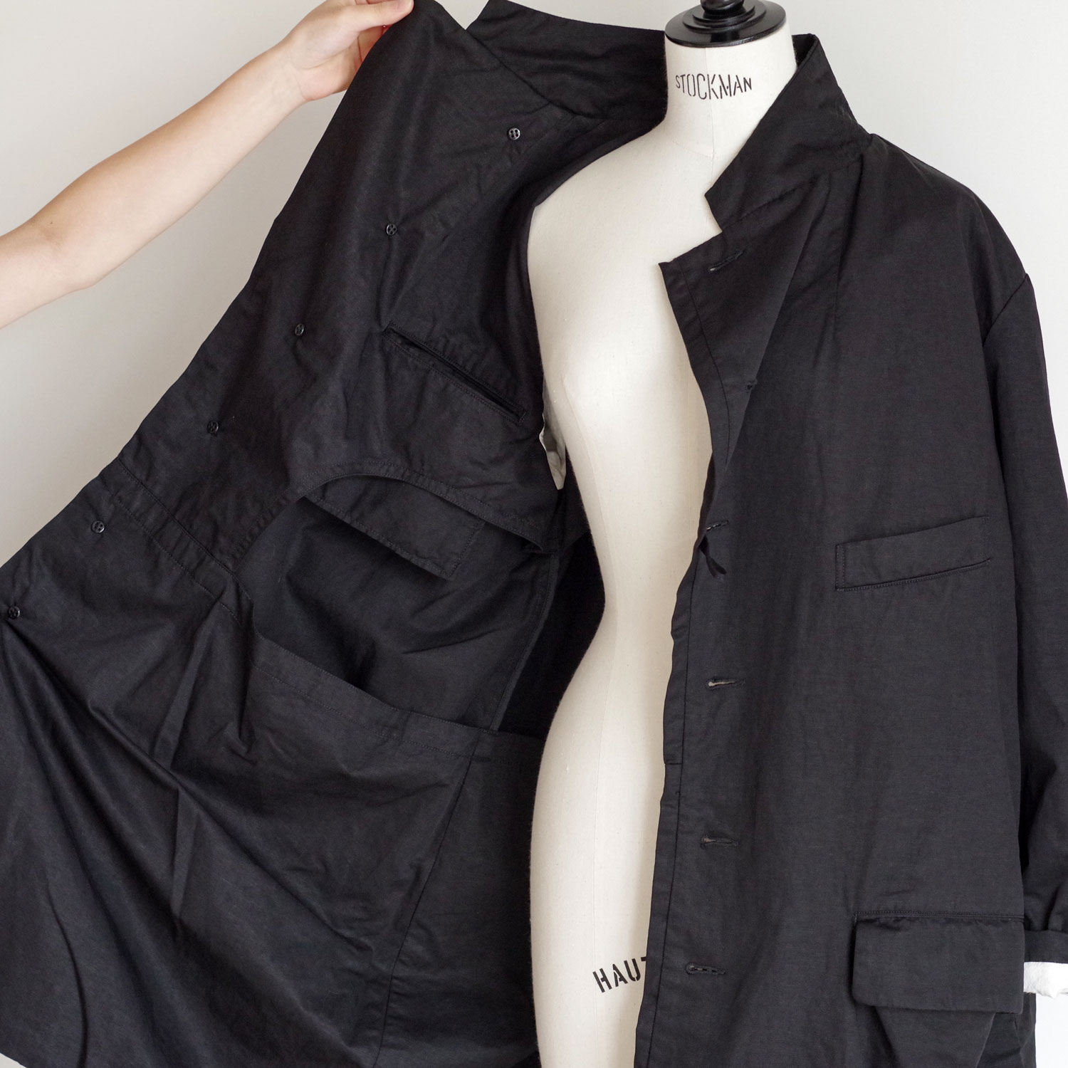 GARMENT REPRODUCTION OF WORKERS��NEW VINCENT COAT �����󥻥�ȥ����� BLACK