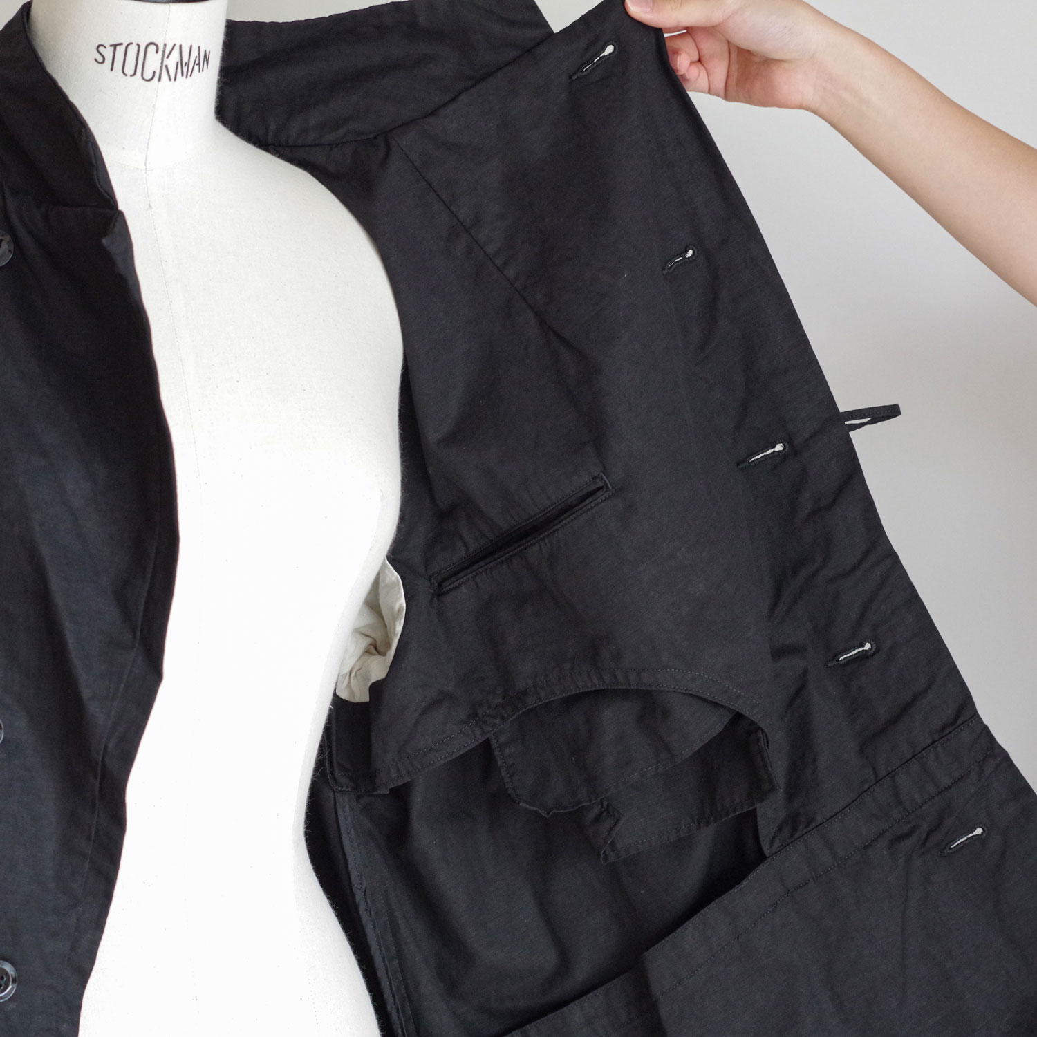 GARMENT REPRODUCTION OF WORKERS��NEW VINCENT COAT �����󥻥�ȥ����� BLACK