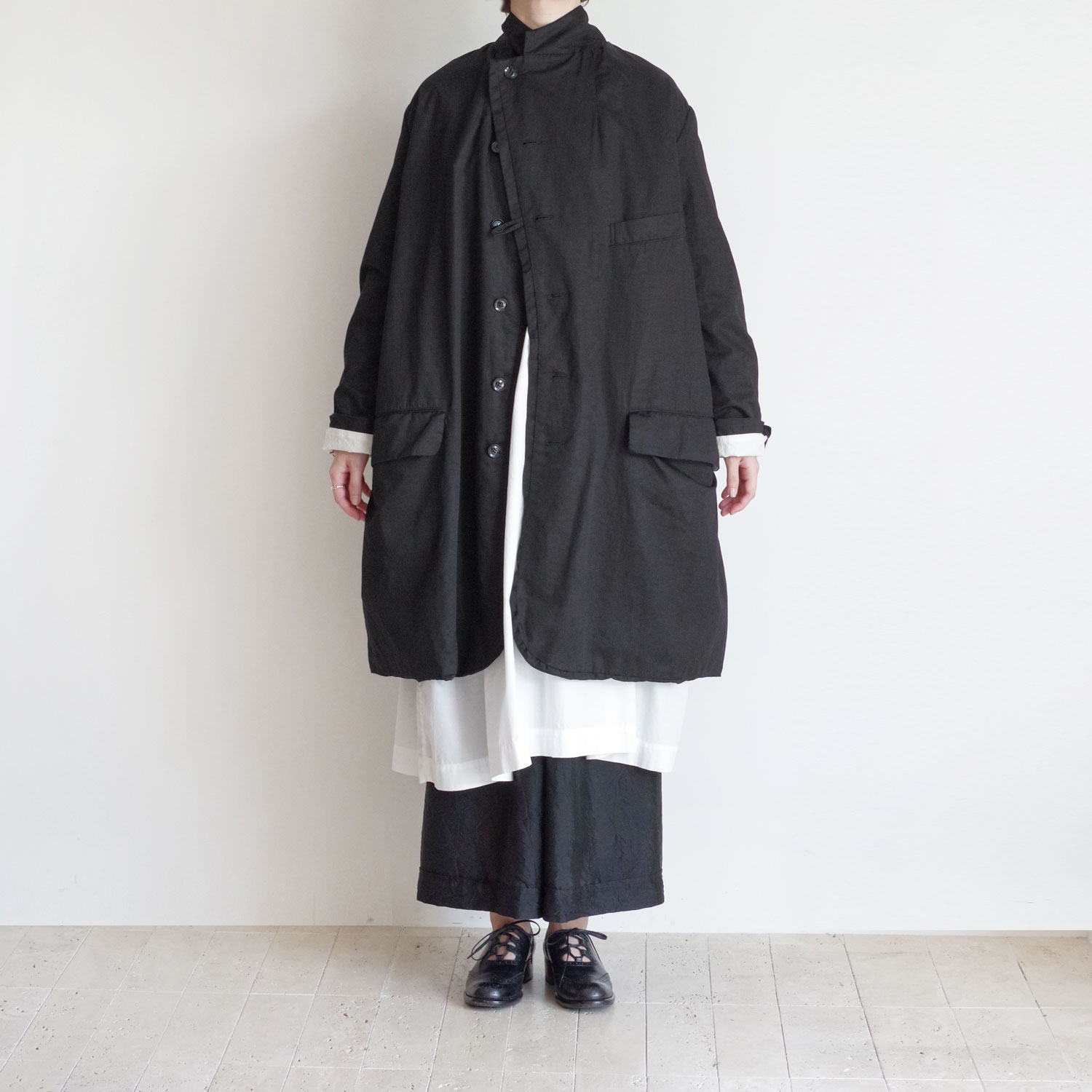 GARMENT REPRODUCTION OF WORKERS��NEW VINCENT COAT �����󥻥�ȥ����� BLACK