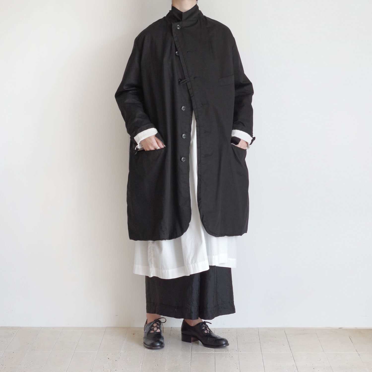 GARMENT REPRODUCTION OF WORKERS��NEW VINCENT COAT �����󥻥�ȥ����� BLACK