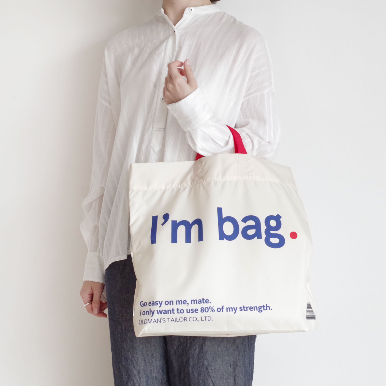 R&D.M.Co-☆今期新品未使用I'M BAG クリーム R&D.M.Co. I'm bag トートバッグ クリーム - メルカリ