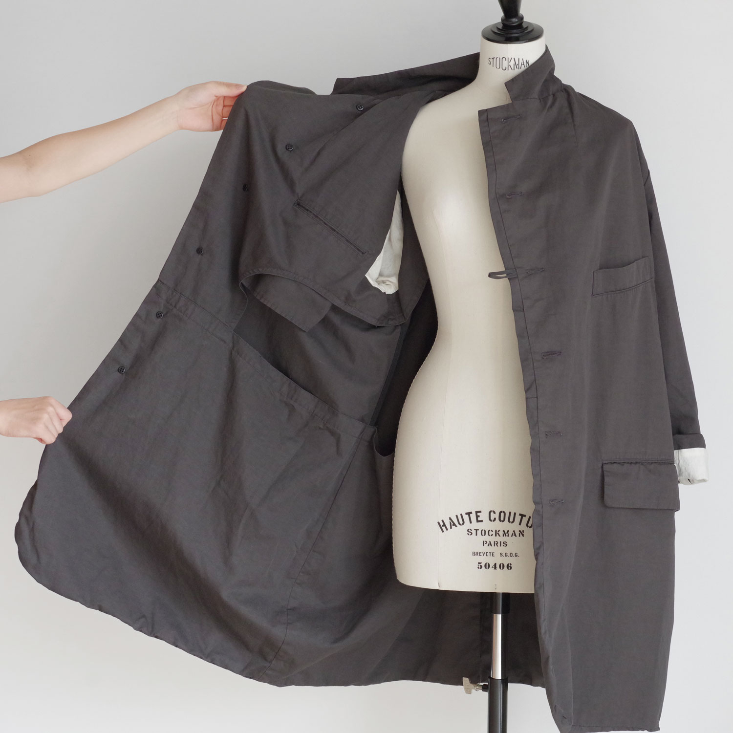 GARMENT REPRODUCTION OF WORKERS��NEW VINCENT COAT �����󥻥�ȥ����� GRAY