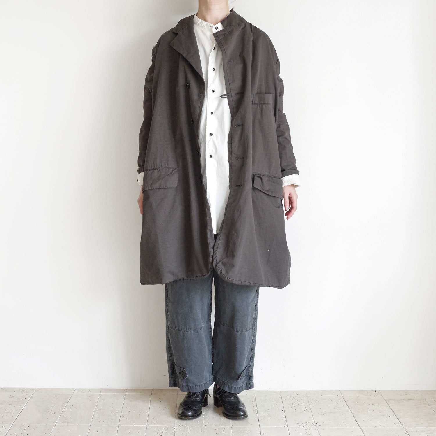 GARMENT REPRODUCTION OF WORKERS��NEW VINCENT COAT �����󥻥�ȥ����� GRAY