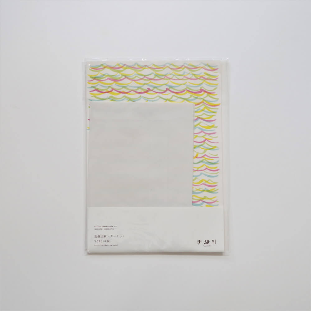 手紙社 ： Masashi KONDO 近藤正嗣 レターセット | Goods