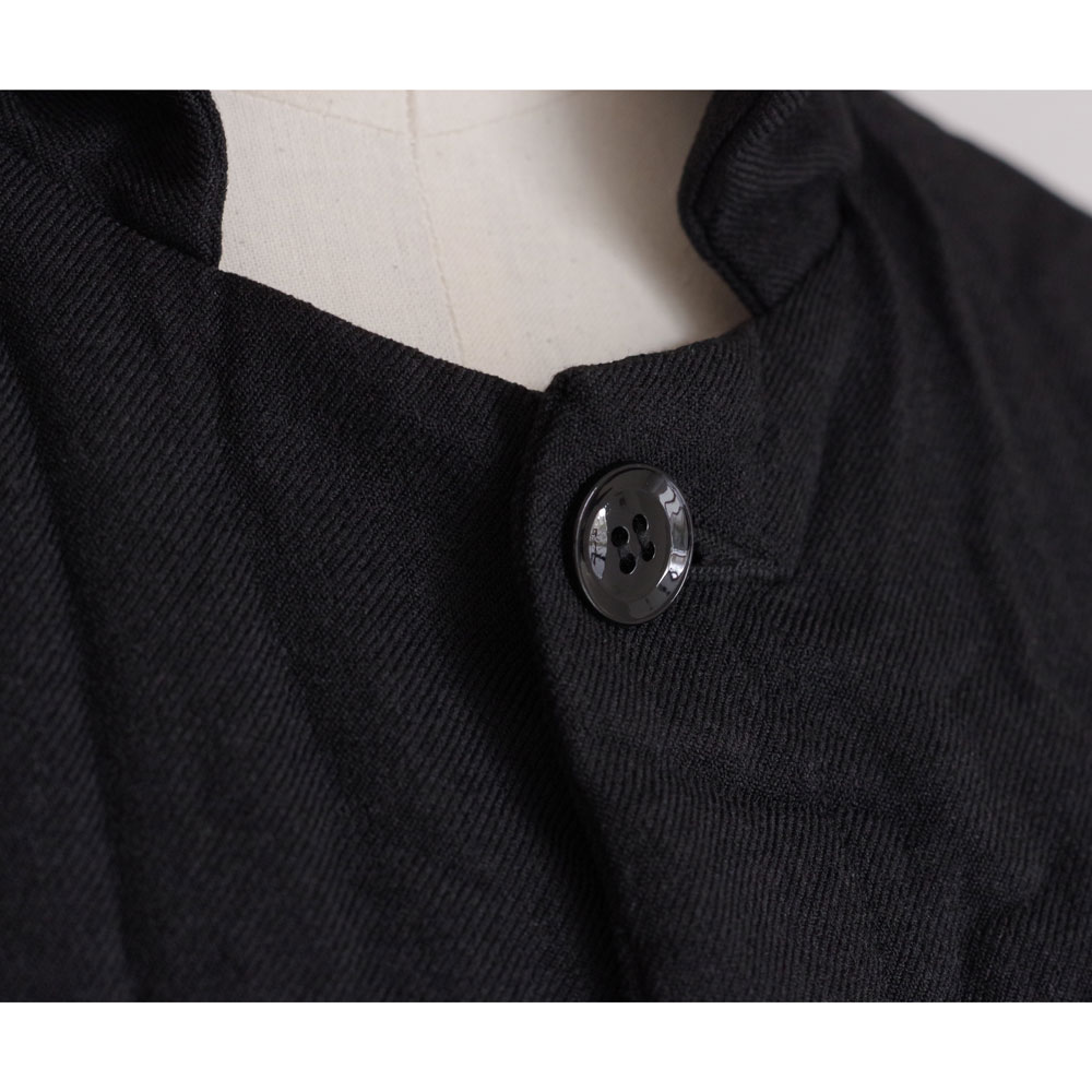 GARMENT REPRODUCTION OF WORKERS : PEDDLERS COAT dry black ڥɥ顼 ɥ饤֥å