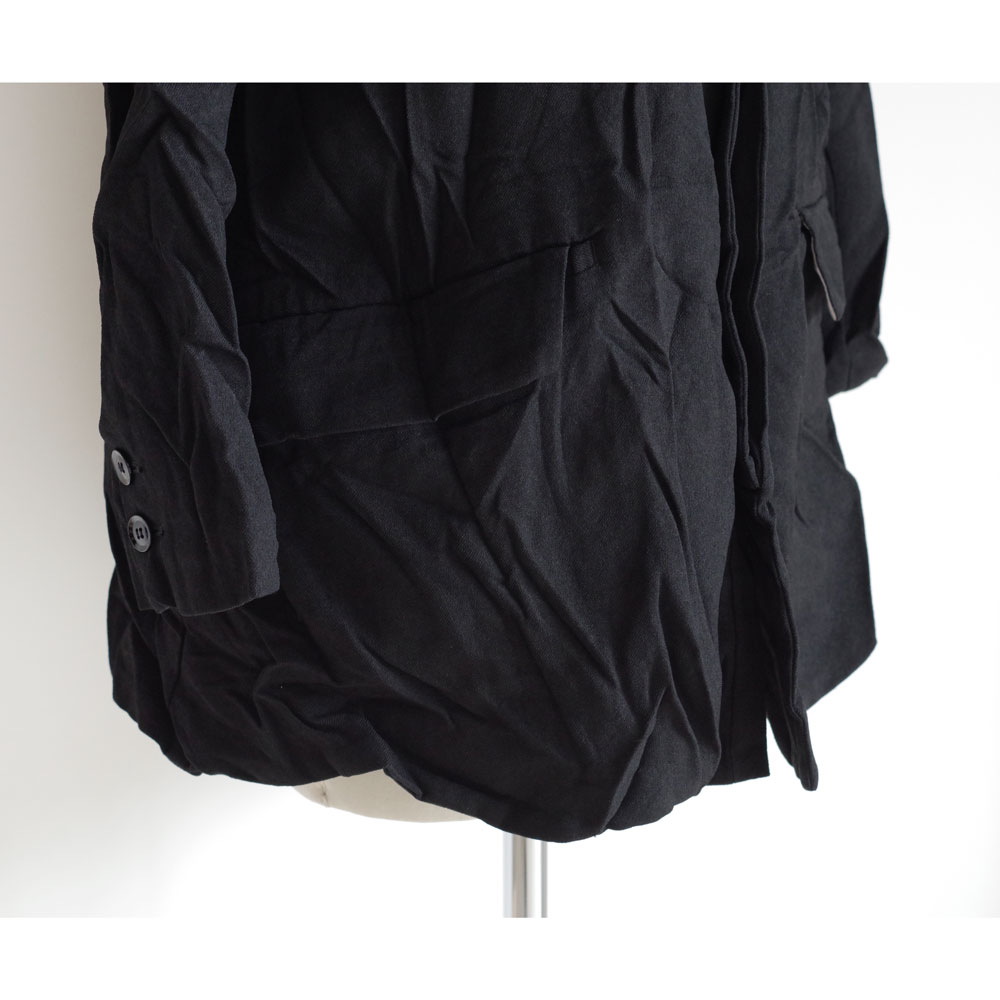 GARMENT REPRODUCTION OF WORKERS : PEDDLERS COAT dry black ڥɥ顼 ɥ饤֥å