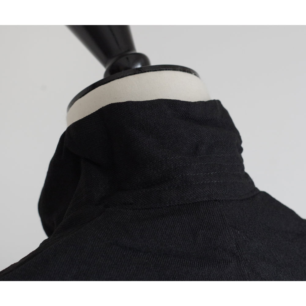 GARMENT REPRODUCTION OF WORKERS : PEDDLERS COAT dry black ڥɥ顼 ɥ饤֥å