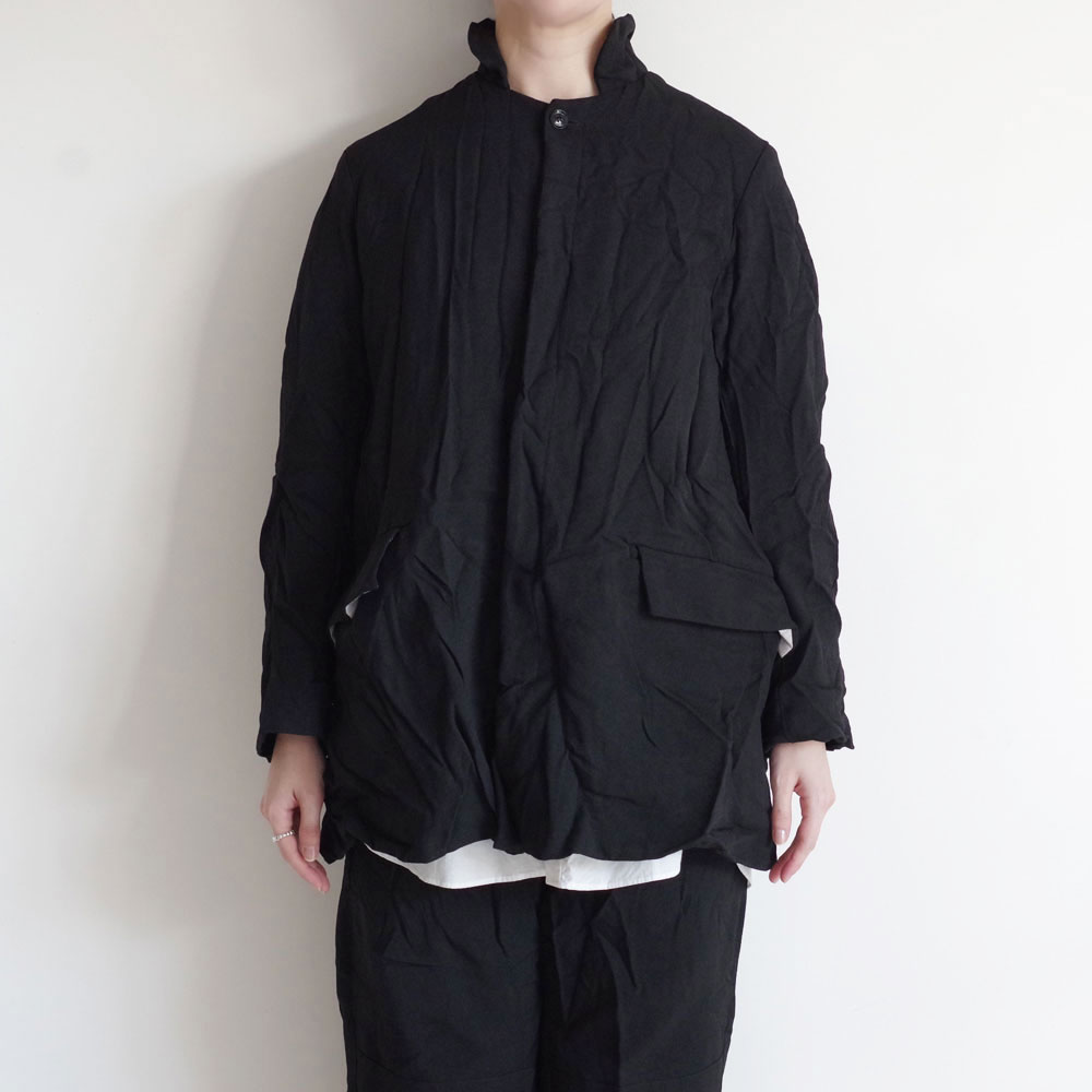 GARMENT REPRODUCTION OF WORKERS : PEDDLERS COAT dry black ڥɥ顼 ɥ饤֥å