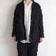 GARMENT REPRODUCTION OF WORKERS : PEDDLERS COAT dry black ڥɥ顼 ɥ饤֥å
