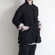 GARMENT REPRODUCTION OF WORKERS : PEDDLERS COAT dry black ڥɥ顼 ɥ饤֥å