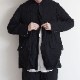 GARMENT REPRODUCTION OF WORKERS : PEDDLERS COAT dry black ڥɥ顼 ɥ饤֥å